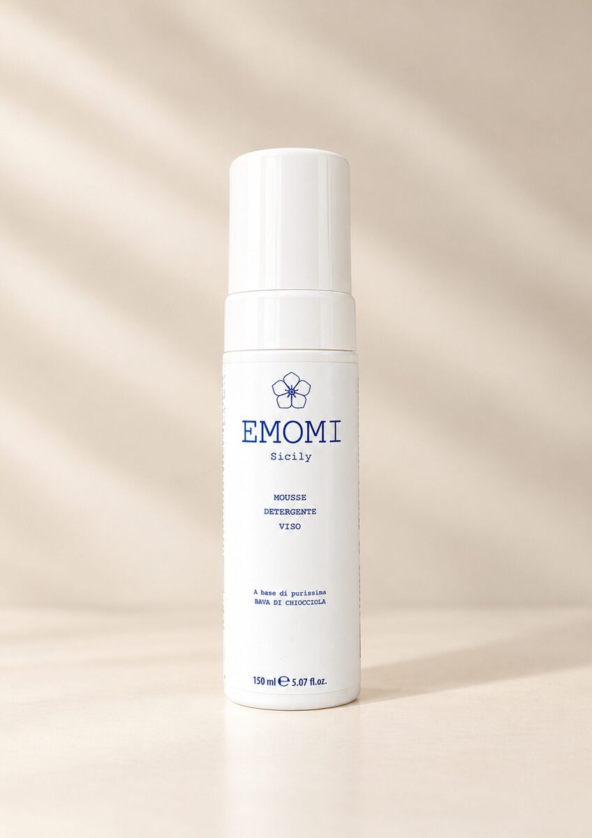Mousse detergente viso Emomi Sicily